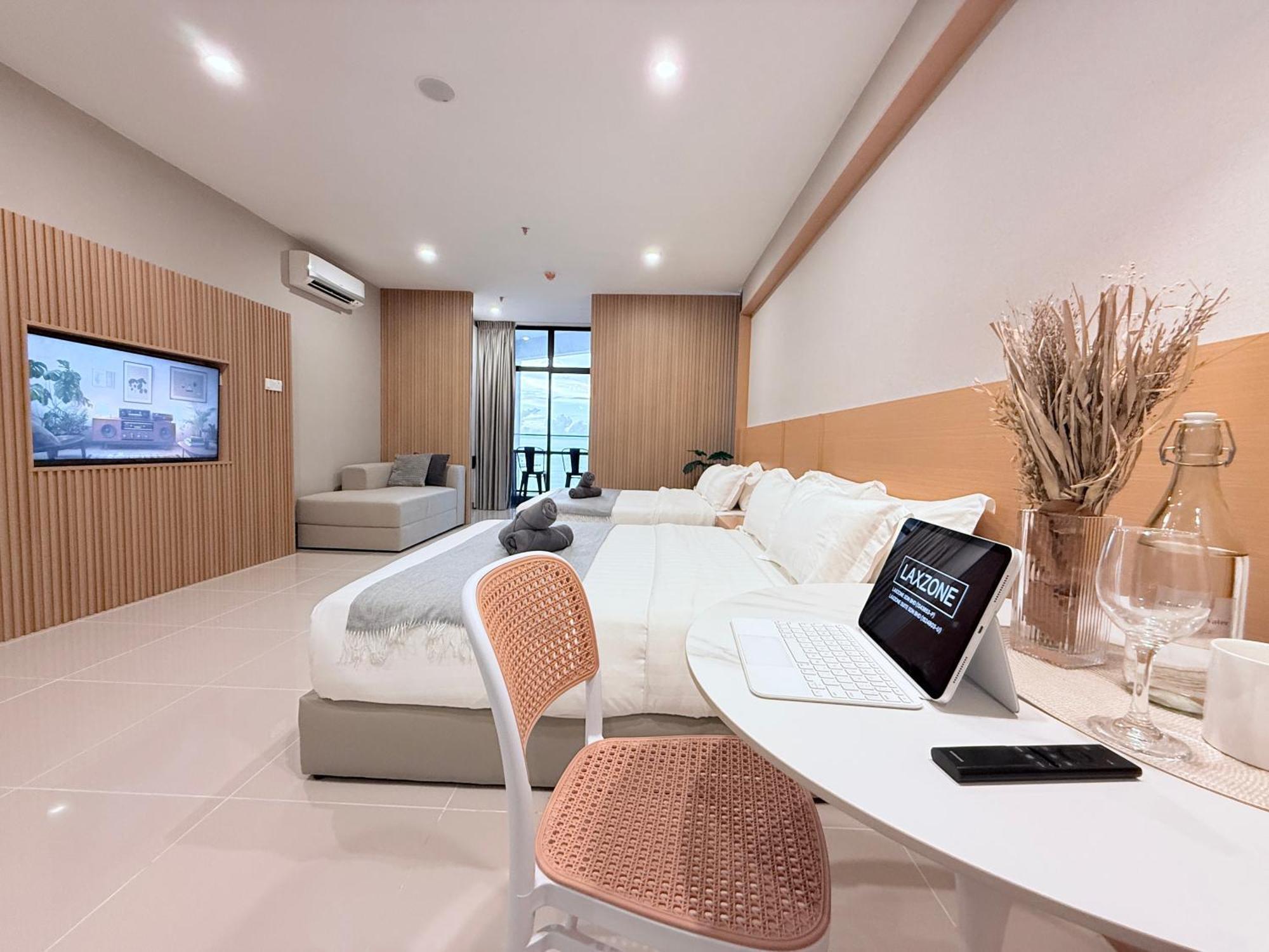 The Shore Cbd Kota Kinabalu By Laxzone Suite Экстерьер фото